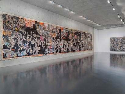 Mark Bradford. Courtesy of Long Museum