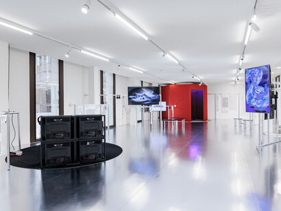 Verschiedene Künstler, Civa. Contemporary immersive virtual art, Ausstellungsansicht. Mit freundlicher Genehmigung des Unteren Belvedere