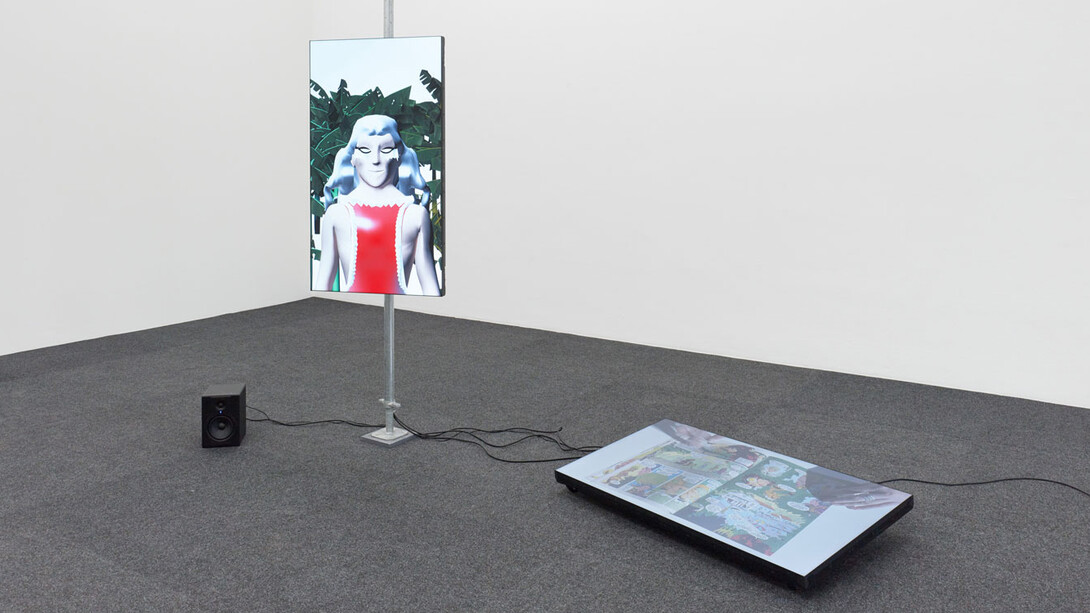 Ana María Millán, Doble Faz, 2017, animation, 1:20 minutes, courtesy of the artist and Instituto de Visión, Witte de With Center for Contemporary Art, 2018, photo by Kristien Daem.