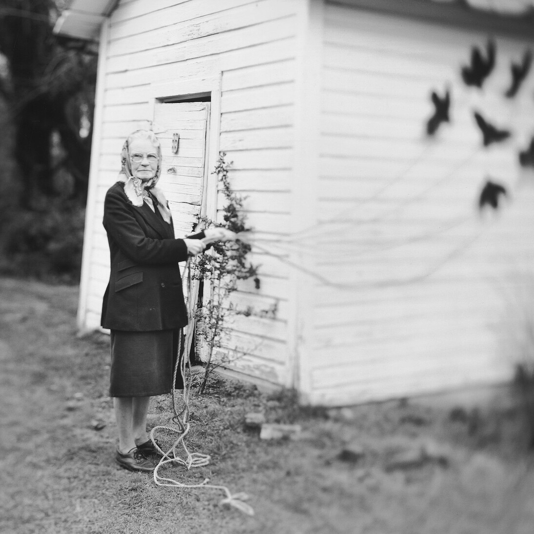 Bird Woman, 1999 © Elijah Gowin, courtesy Robert Mann Gallery   