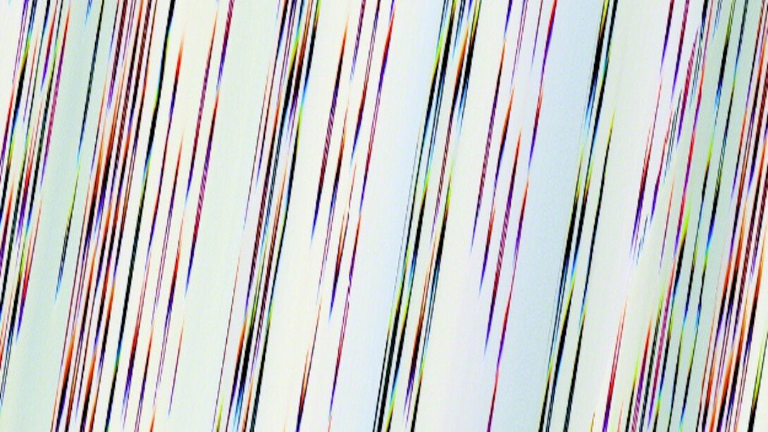 Masood Kamandy, Shear Matrix (White), 2017. Courtesy of Luis De Jesus Los Angeles