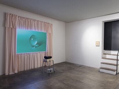 Mara Palena, Project room #1, The window, vista della mostra. Per gentile concessione del LabOratorio degli Angeli