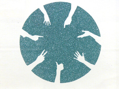 Nicola Green, Blue Sky Framed edit