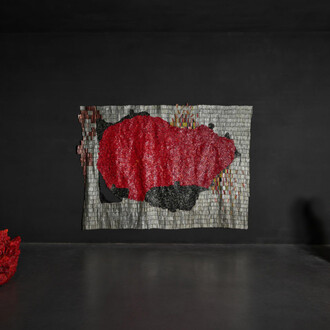 Various artists, Human traces: presence, absence, and material memory, exhibition view. Courtesy of Axel Vervoordt Gallery