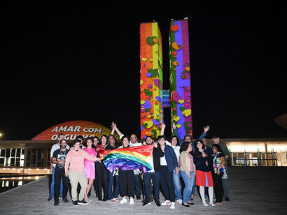O Dia do Orgulho LGBTQIAPN+ é um chamado à ação para continuar lutando por um futuro onde todos possam viver sem medo de discriminação, celebrando a diversidade e o amor. Foto de Jonas Pereira/Agência Senado