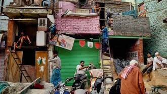 My bewilderment grew in sync with the ugliness and danger of these new surroundings