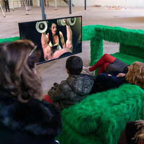 Le Nouveau Monde industriel, Exhibition view. Courtesy of Galleria Continua