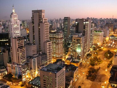 Zona financiera de São Paulo
