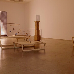 Xavier Veilhan, Exhibition view. Courtesy of Perrotin