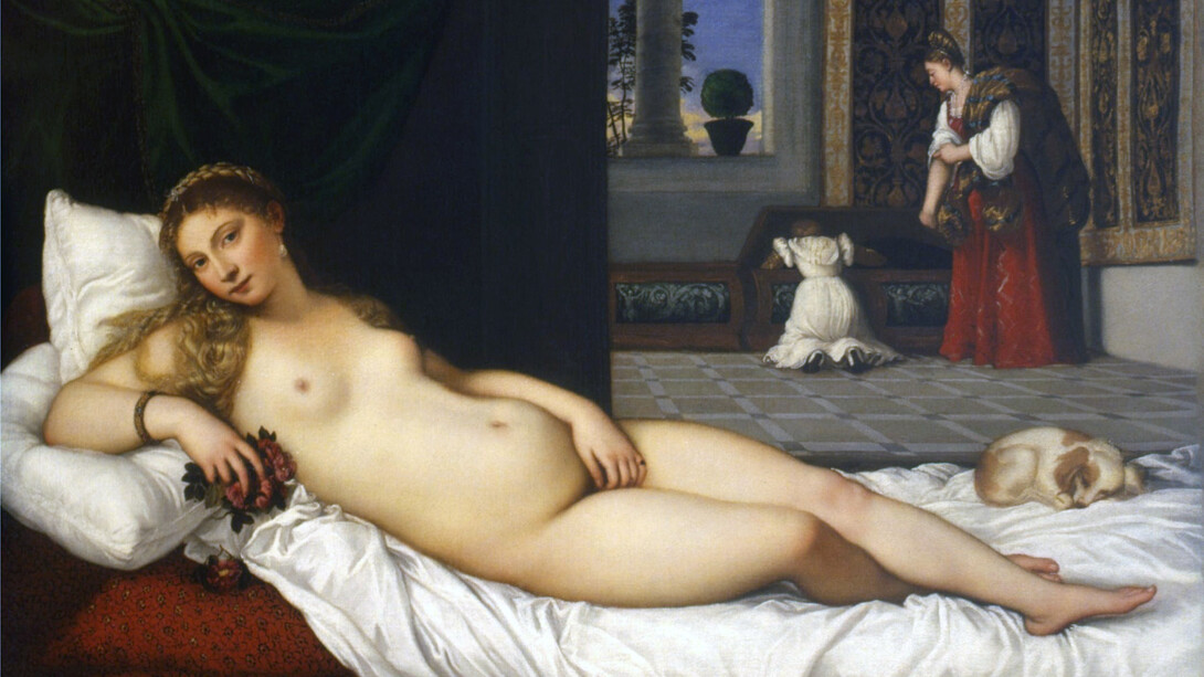 Tiziano, La Venere di Urbino