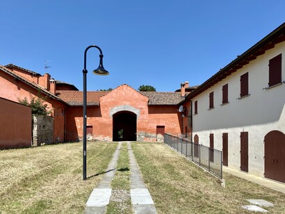 I lampioni a pastorale a Colle Ameno, Italia 