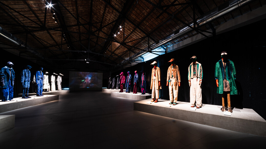 Velvet mi amor, vista della mostra. Per gentile concessione del Museo del Tessuto