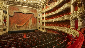Interior of the Paris Opera House © Jean-Pierre Delagarde, Opéra national de Paris