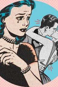 Jealousy, the common sensation both in reality and in fiction