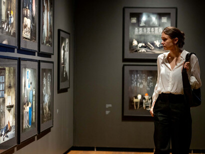 The other mind: Roger Ballen. A retrospective, exhibition view. Courtesy of Rothko Museum
