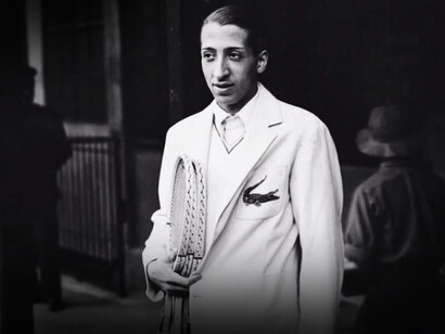 René Lacoste, tenista y fundador de la marca de ropa Lacoste