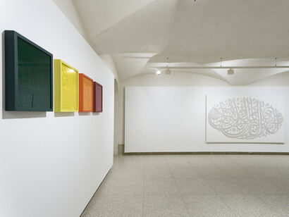 Mounir Fatmi, If you don’t know me by now, exhibition view. Courtesy of Ceysson and Bénétière Gallery