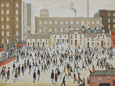 Laurence Stephen Lowry, Going to work, 1957