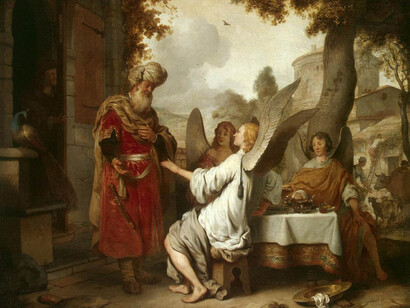 Gerbrand van den Eeckhout, Abraham y los tres ángeles