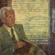 Victoria Crowe
Callum Macdonald, 1912 - 1999. Printer and publisher © Victoria Crowe.
