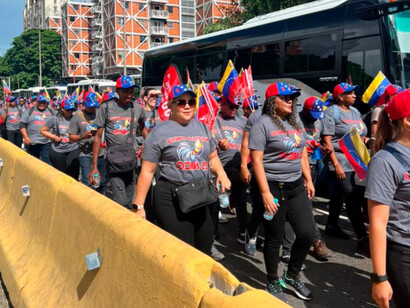 El pueblo venezolano realizó diversas marchas y protestas a raíz del fraude electoral en las últimas elecciones presidenciales, Caracas, Venezuela, agosto de 2024