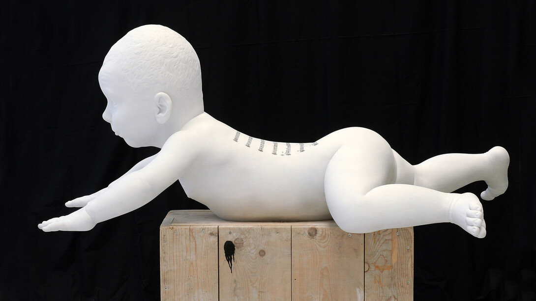 Jan Fabre, The partisan (of art), 2024. Per gentile concessione di 21Gallery