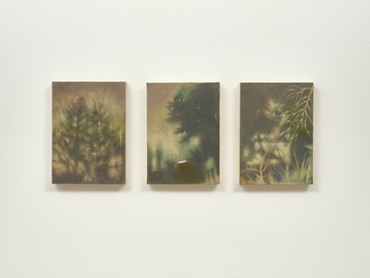 Various artists, Between myth and memory, exhibition view. Courtesy of 81 Leonard Gallery 