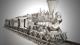 Jeff Koons: Jim Beam – J.B. Turner Train (1986) Courtesy of the artist/Gagosian
