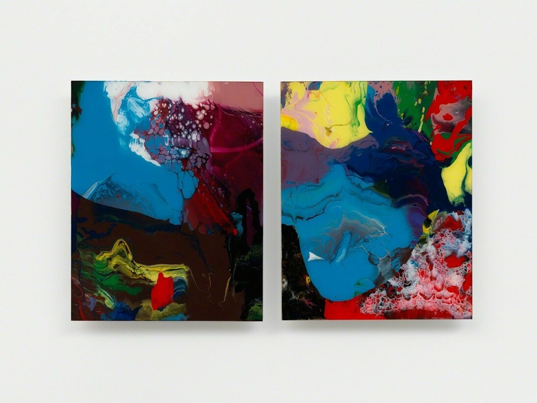 Etel Adnan & Gerhard Richter, Exhibition view. Courtesy of The FLAG Art Foundation