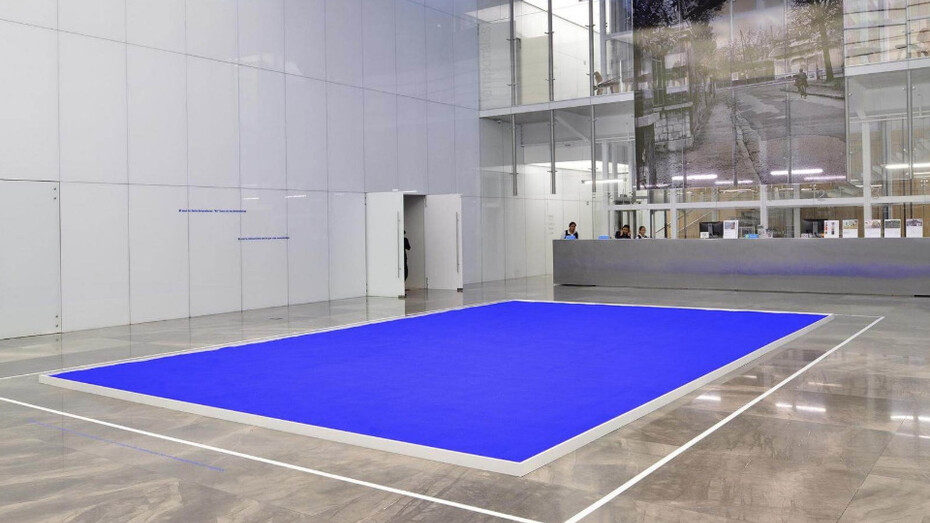 Yves Klein. Courtesy of Museo Amparo