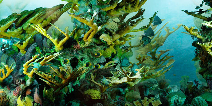 Milstein Hall of Ocean Life. Courtesy of American Museum of Natural History