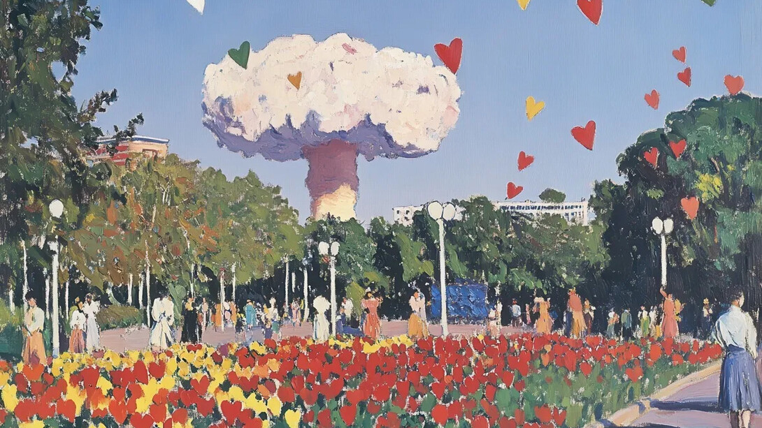 Marat Guelman and the Group +-Komma, Bomb #5 (After Kabakov) (detail), 2025. Courtesy of Ethan Cohen Gallery 