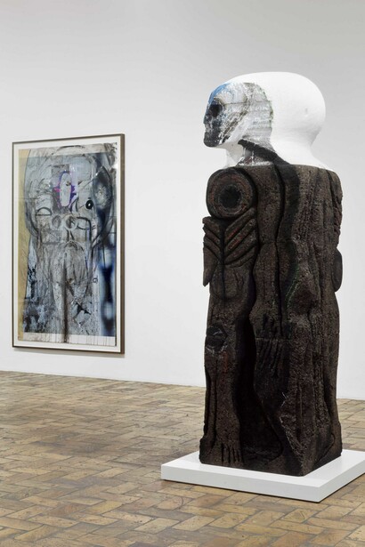 Huma Bhabha, Installation View. Copyright: VW (Veneklasen/Werner), Berlin
