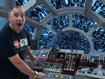 Lego Star Wars, the exhibition, exhibition view. Courtesy of Melbourne Museum