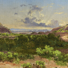 José María Velasco, Pirámides del sol y de la luna, 1878. Courtesy of The National Gallery