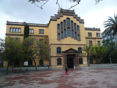 El curso 2015-2016 fue el último de la EUETIB en el viejo recinto de la Escuela Industrial de Barcelona, en el recinto industrial de Can Batlló 