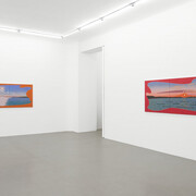 Caroline Bachmann, Der see und die sonne, ausstellungsansicht. Mit freundlicher genehmigung von Meyer Riegger