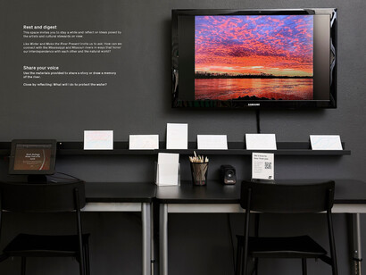 Various artists, Make the river present, exhibition view. Courtesy of CAM