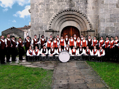 Galicia. Pipe Band Xinzo de Limia