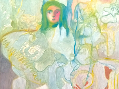 Chloe Bonfield, The empress (detail). Courtesy of Liminal Gallery