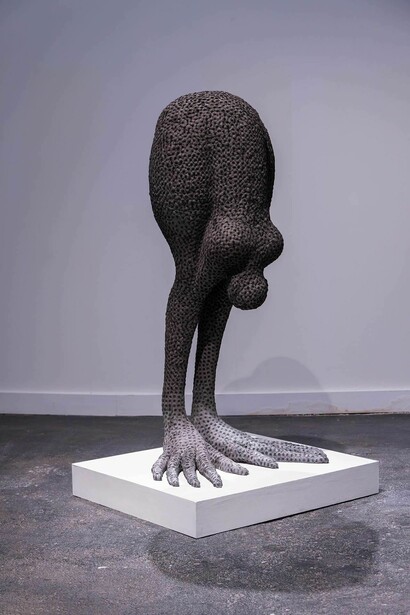 Keisuke Matsuoka, Le forme dell’umanità, exhibition view. Courtesy of Mattatoio di Testaccio