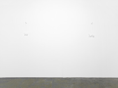 Aïda Ruilova, installation view. Courtesy of Galerie Guido W. Baudach