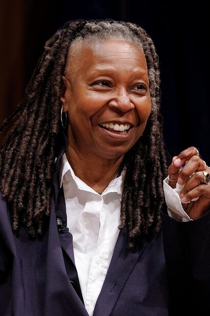 Whoopi Goldberg, attrice e conduttrice televisiva