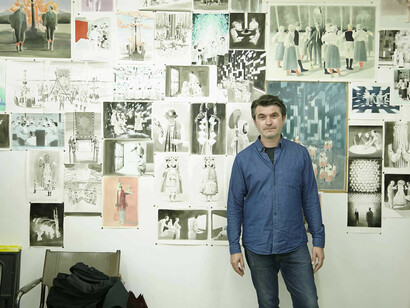 SPACE Open Studios, artist Adam Dix, credit photographer Palida Boonyarungsrit