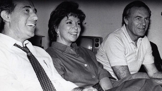 De izquierda a derecha: Sergio Bitar, Isabel Allende y Jorge Lavandero