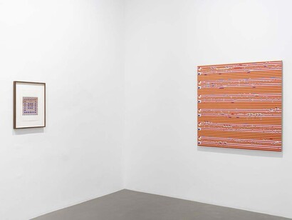 Gabriel Orozco, Partituras, vue de l'exposition. Avec l'aimable autorisation de la Galerie Chantal Crousel