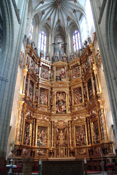Altar mayor de la catedral de Astorga