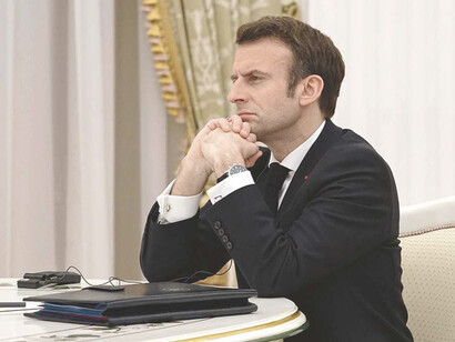 Emmanuel Macron, presidente de la República Francesa