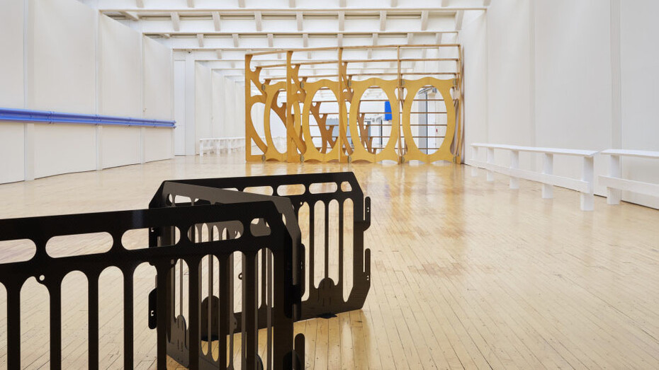 Rita McBride, Arena momentum, exhibition view. Courtesy of Dia Beacon