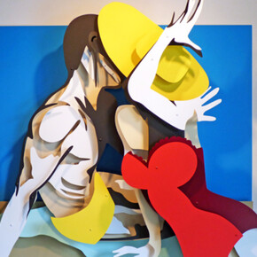 Kalish Editions, Kiss, 2015. Courtesy of FP Contemporary